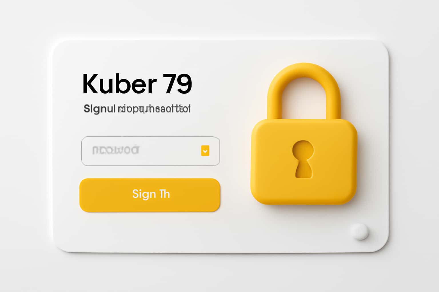 Kuber 79 Sign In & Dashboard Interface