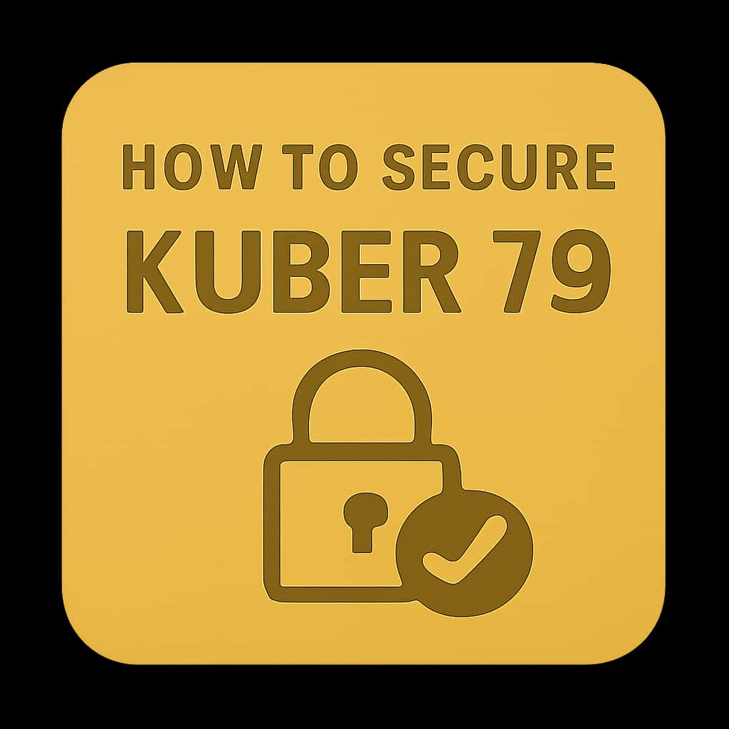 Icon representing security measures for Kuber 79 access.