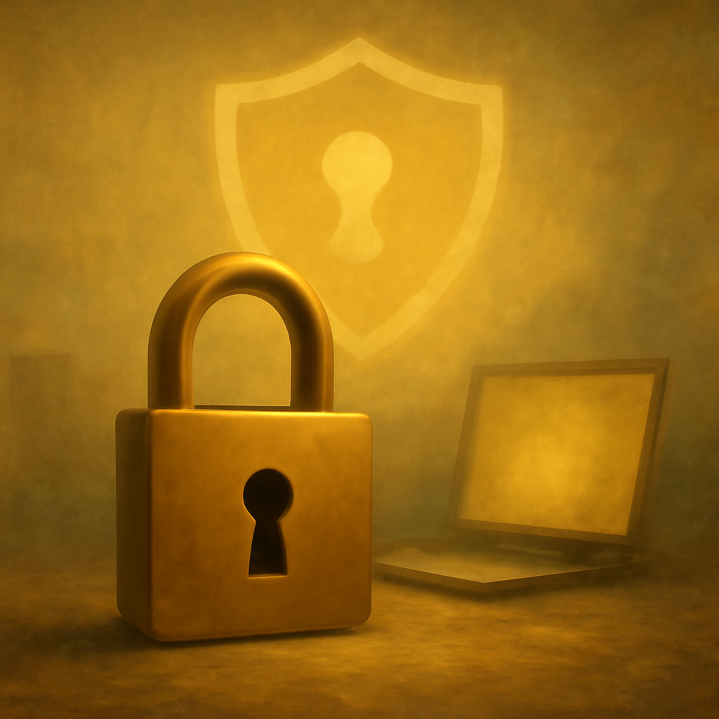 A diagram explaining steps to secure a Kuber 79 account.