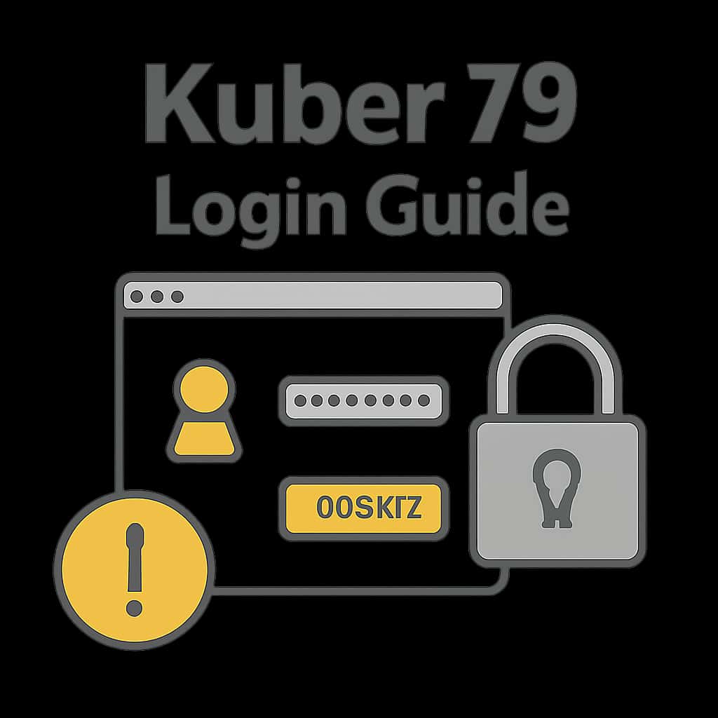 Diagram illustrating secure login practices for Kuber 79.