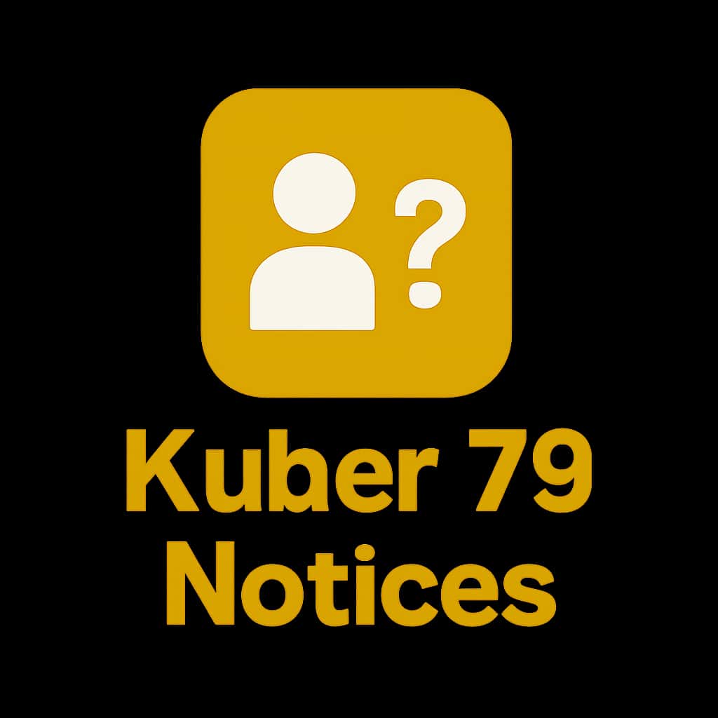 Icon symbolizing Kuber 79 Notices for secure access guidance.