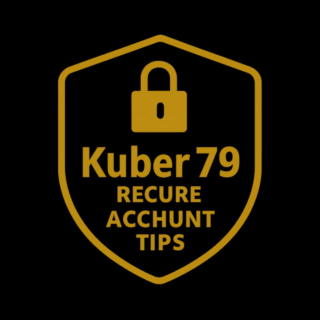 A badge icon representing Kuber 79 secure account tips.